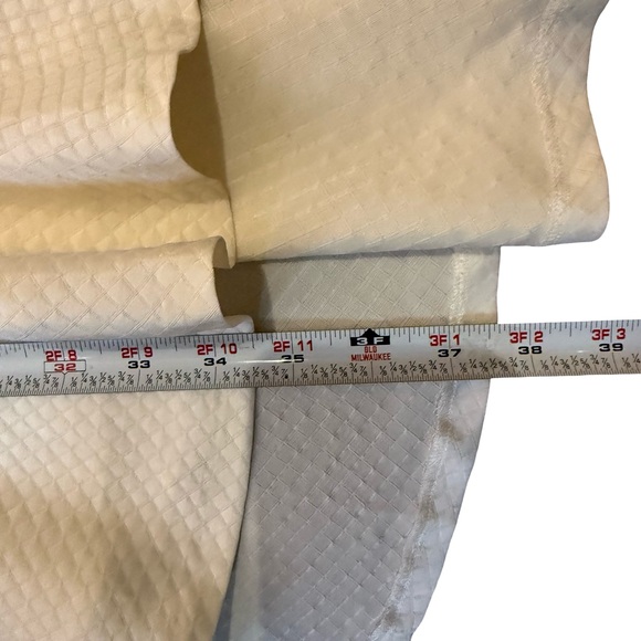 Club Monaco Cream Silk Wool Textured Dress Size S or M Minimalist Neutral - Picture 8 of 12